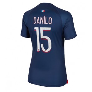 Paris Saint-Germain Danilo Pereira #15 Hjemmebanetrøje Dame 2023-24 Kort ærmer
